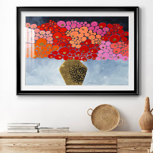 Red Poppies II Premium Framed Print - Ready to Hang