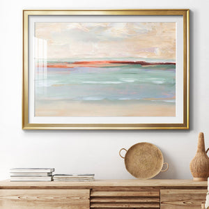 Sienna Horizon I - Modern Framed Art Print
