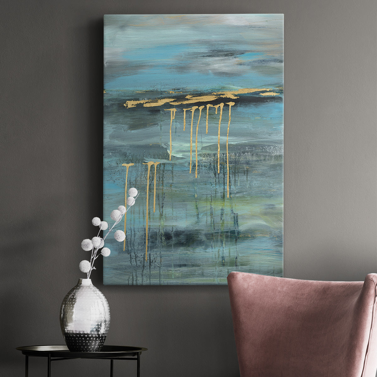 Distant Shores I Premium Gallery Wrapped Canvas - Ready to Hang