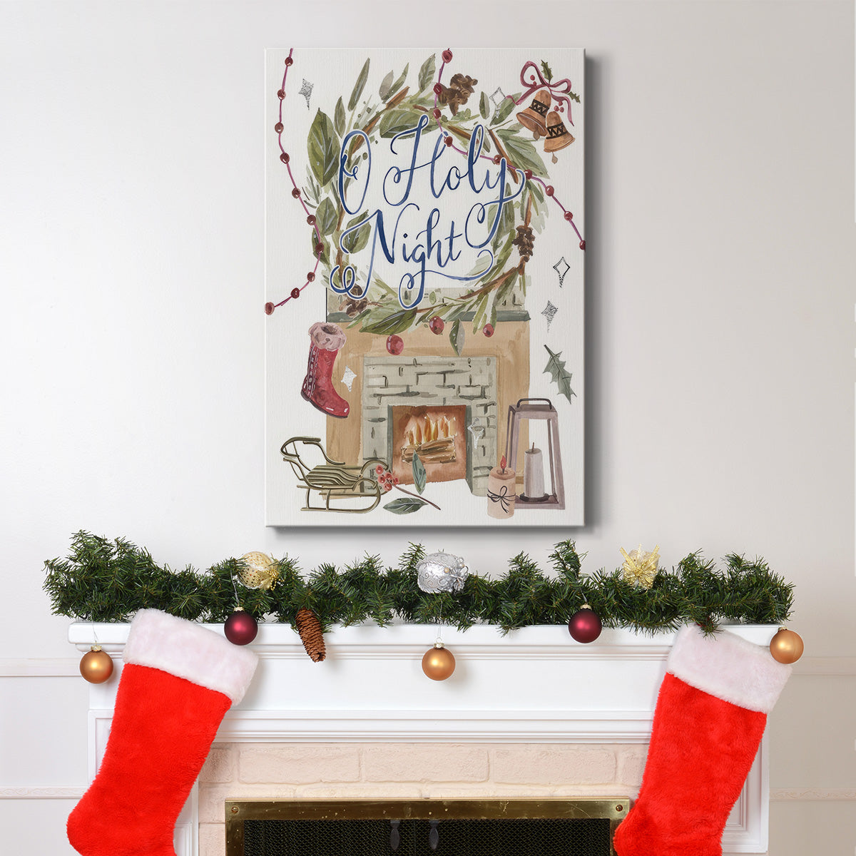 O Holy Night II - Gallery Wrapped Canvas