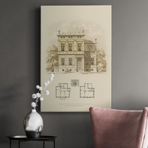 Estate and Plan III - Canvas Art Print