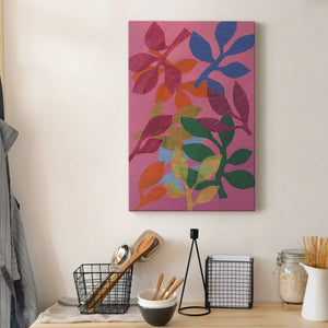 Vivid Stems III - Canvas Art Print