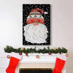 Winter Welcome Gnome - Gallery Wrapped Canvas