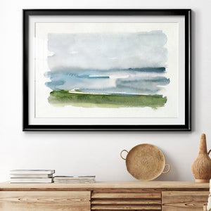 Coastline Splash II - Modern Framed Art Print