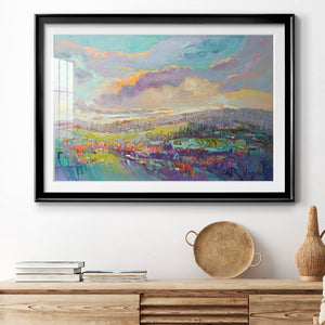 Land of Milk and Honey - Modern Framed Art Print