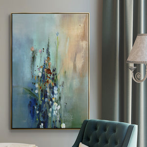 Current Air I - Framed Premium Gallery Wrapped Canvas L Frame - Ready to Hang