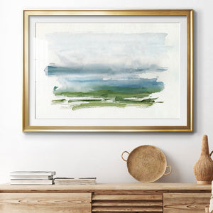 Coastline Splash III - Modern Framed Art Print