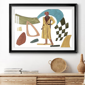 Vintage Vibes III - Modern Framed Art Print
