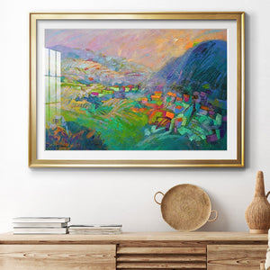 Embraced - Modern Framed Art Print