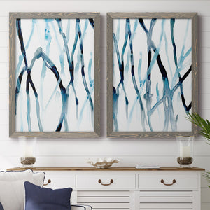 Runnel I - Barnwood Framed Canvas Set