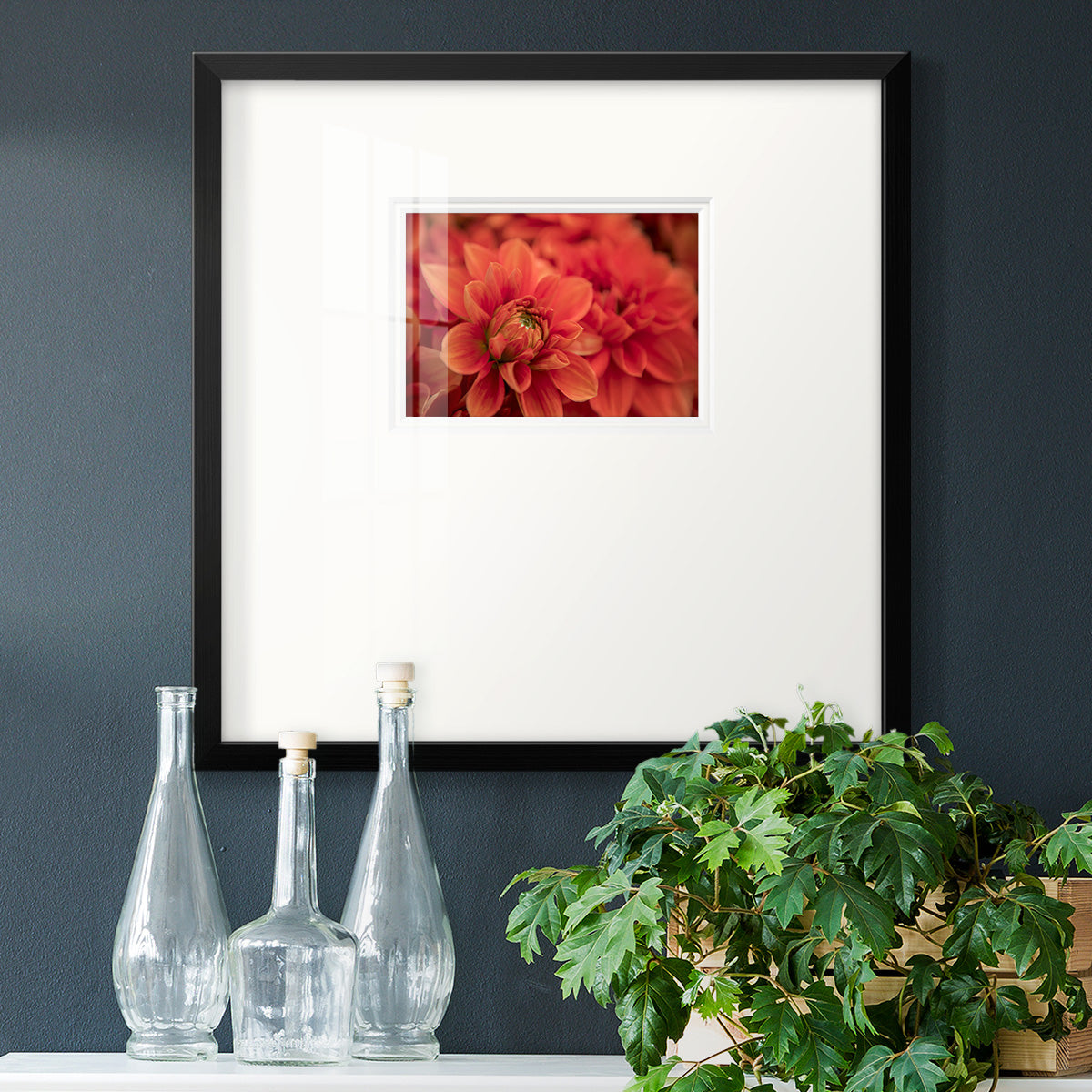 Spring Fire Premium Framed Print Double Matboard