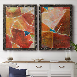 Primary Connection VII - Barnwood Framed Canvas Set