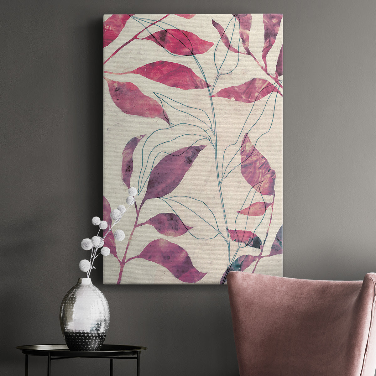 Between the Leaves I Premium Gallery Wrapped Canvas - Ready to Hang