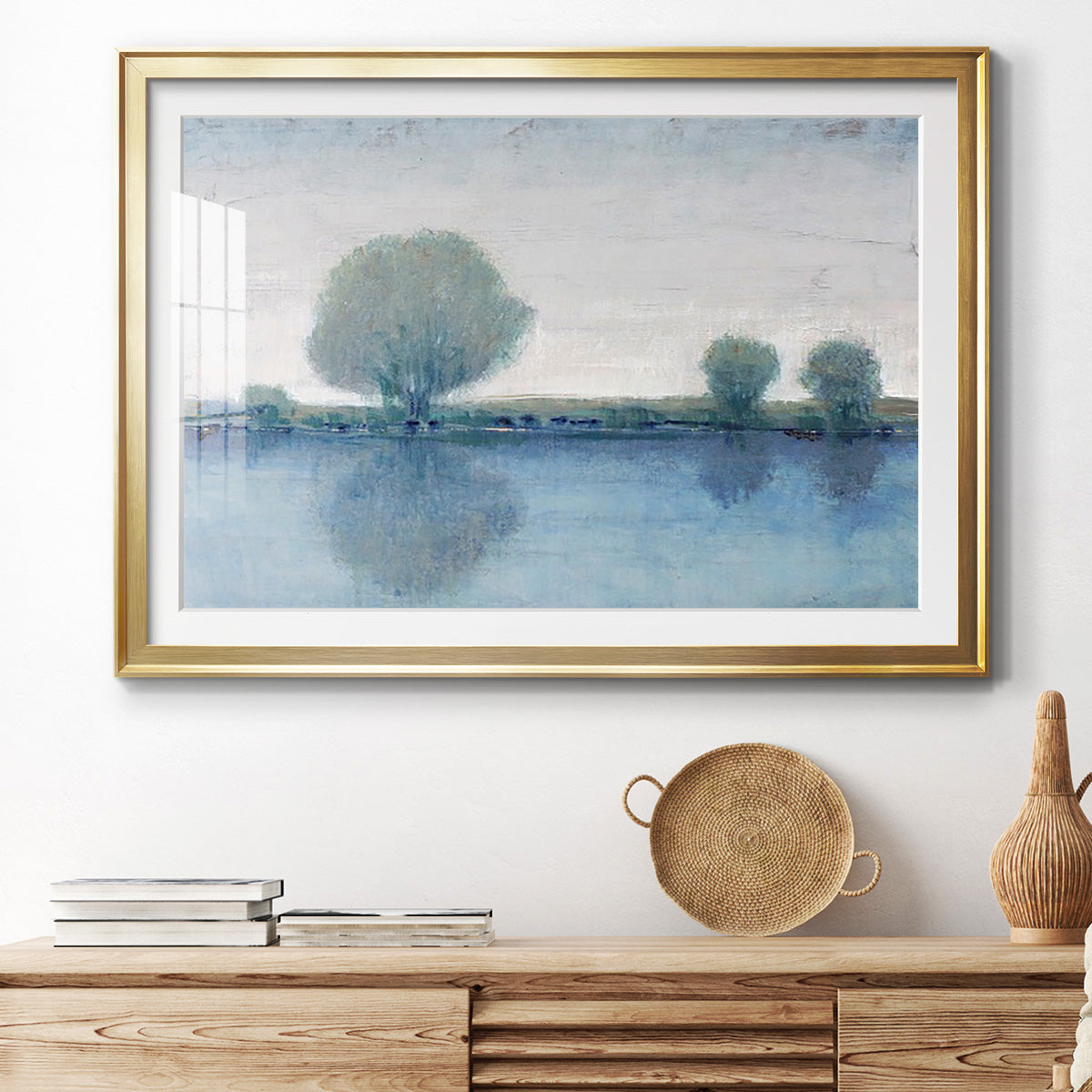 Afternoon Reflection I Premium Framed Print - Ready to Hang