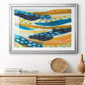 Feathery III - Modern Framed Art Print