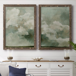 Coming Rain I - Barnwood Framed Canvas Set