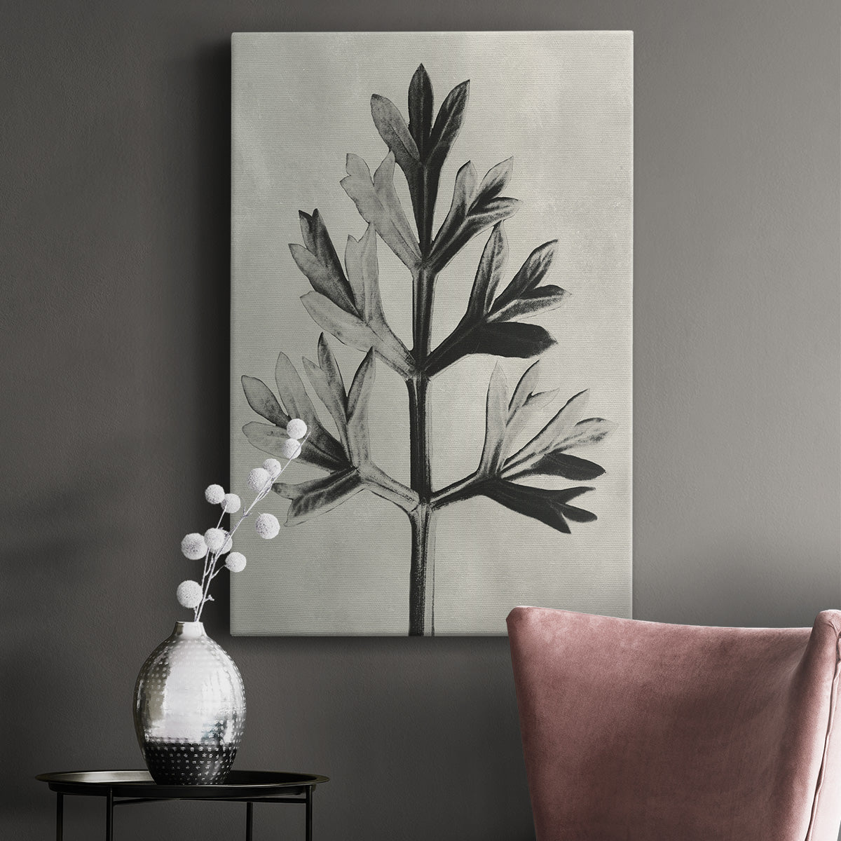 Blossfeldt Botanical I Premium Gallery Wrapped Canvas - Ready to Hang