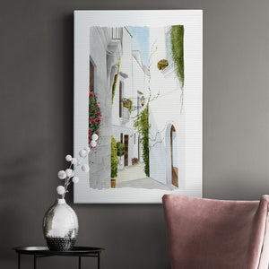 Bougainvilla Alley II - Canvas Art Print