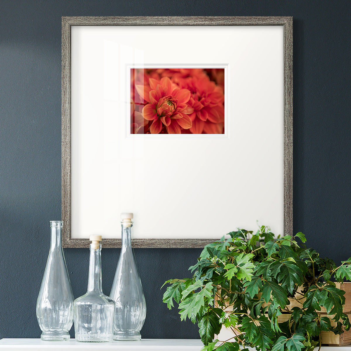 Spring Fire- Premium Framed Print Double Matboard