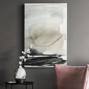 Ebony Horizon Triptych II - Canvas Art Print