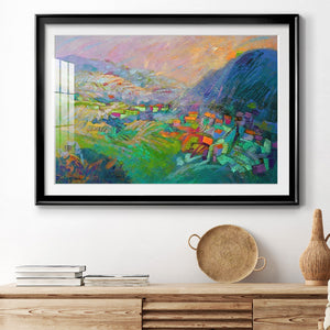 Embraced - Modern Framed Art Print