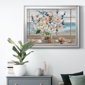 Coastal Window Premium Classic Framed Canvas - Ready to Hang