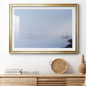 In the Mist - Modern Framed Art Print