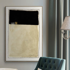 Inner Musing II - Framed Premium Gallery Wrapped Canvas L Frame - Ready to Hang