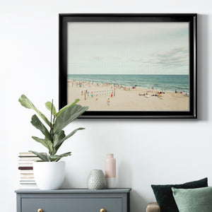 Day at the Beach Premium Classic Framed Canvas - Ready to Hang