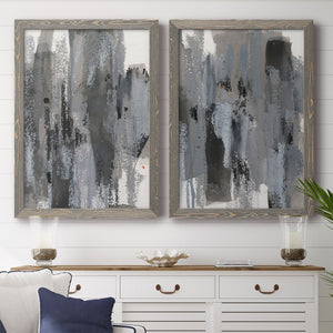 Loft Pastel III - Barnwood Framed Canvas Set