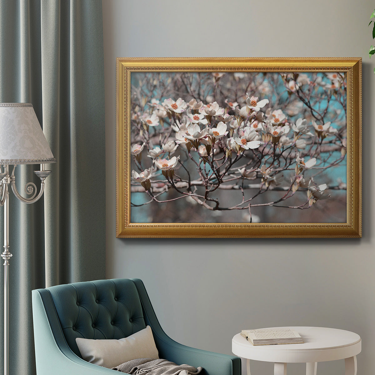 Dogwood Spring II Premium Framed Canvas- Ready to Hang