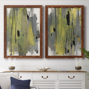 Loft Pastel I - Barnwood Framed Canvas Set