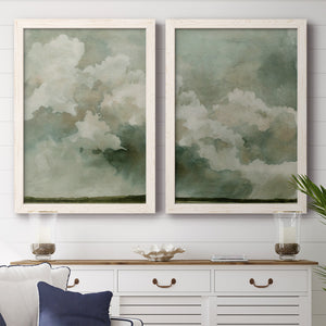 Coming Rain I - Barnwood Framed Canvas Set