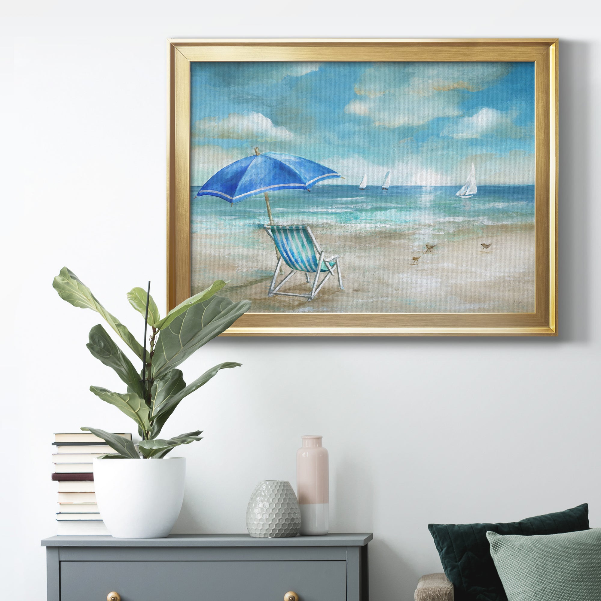 Serene Morning Premium Classic Framed Canvas - Ready to Hang