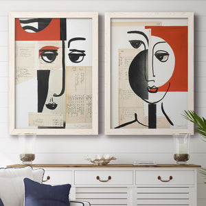 Faces of A Century III - Barnwood Framed Canvas Set