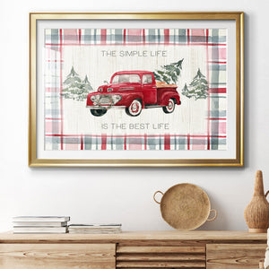 Indigo Kelp II - Modern Framed Art Print