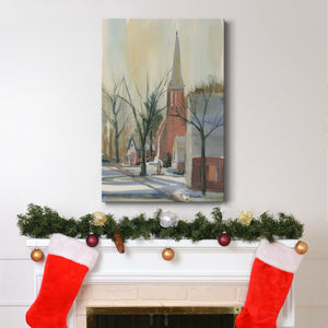New England Main Street - Gallery Wrapped Canvas