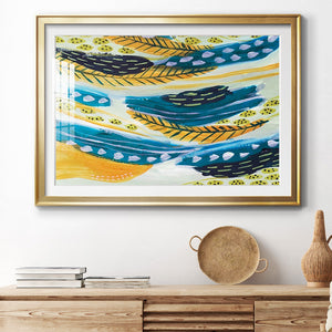 Feathery I - Modern Framed Art Print