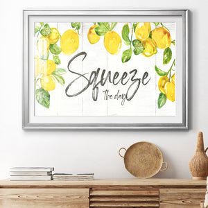 Lemon Squeeze - Modern Framed Art Print