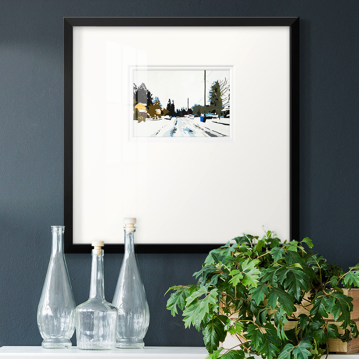 Winterhood Premium Framed Print Double Matboard