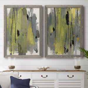 Loft Pastel I - Barnwood Framed Canvas Set