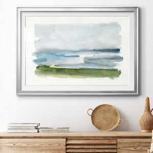 Coastline Splash II - Modern Framed Art Print