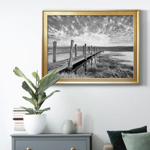 Sunset Contemplation Premium Classic Framed Canvas - Ready to Hang