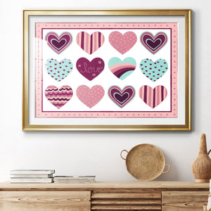 Sweet Valentine Collection A Premium Framed Print - Ready to Hang