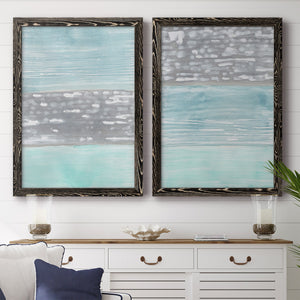 Hydrusphere I - Barnwood Framed Canvas Set