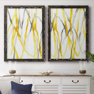 Runnel XIX - Barnwood Framed Canvas Set