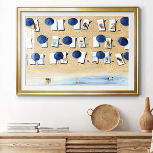 Dogs Allowed - Modern Framed Art Print
