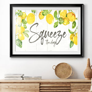 Lemon Squeeze - Modern Framed Art Print