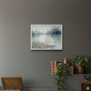 42053,watercolor,landscape,serene,reflection,river,dawn,mist,greenery,tranquility,calm,nature,peaceful,art,brushstrokes,sky,water,scenery,outdoor,riverbank,colors,light,softness,beauty,environment,subtle,composition,texture,stillness,horizon,morning,blue,shades,natural,creative,peacefulness,palette,tranquil,development,Re-stickable,Abstract