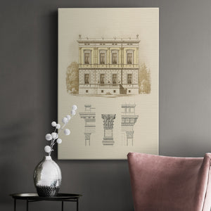 Estate & Plan IV - Canvas Art Print